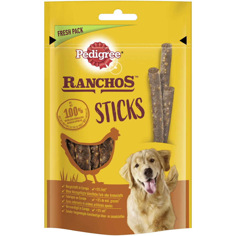PEDIGREE® RANCHOS™ Sticks, 60g